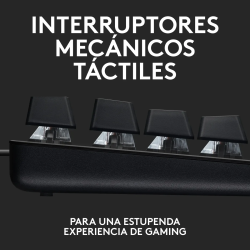 Teclado Gamer Mecánico Logitech G413 SE Teclas PBT USB