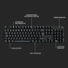 Teclado Gamer Mecánico Logitech G413 SE Teclas PBT USB