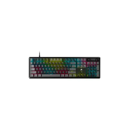 Teclado Corsair K70 CORE RGB Grey Mecánico Switches Red USB