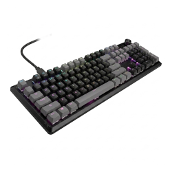 Teclado Corsair K70 CORE RGB Grey Mecánico Switches Red USB