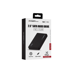 Enclosure Argom 2.5 SATA USB 3.0 Negro Case Externo HDD SSD