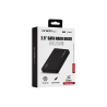 Enclosure Argom 2.5 SATA USB 3.0 Negro Case Externo HDD SSD