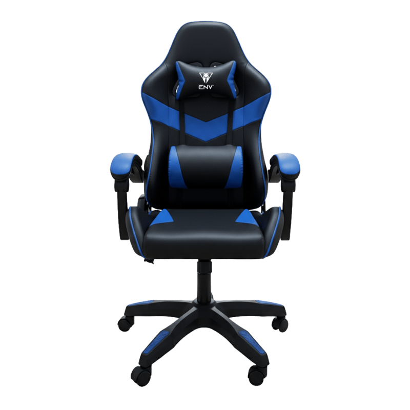 Silla Gamer ENV Olympus Black Blue Ergonómica Reclinable 180°