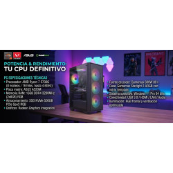 CPU Gamer Ryzen 7 5700G 16GB SSD 500GB Windows 11