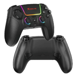 Gamepad Xtrike Me GP-53 BT 5.2 Touchpad RGB PS4 Switch PC