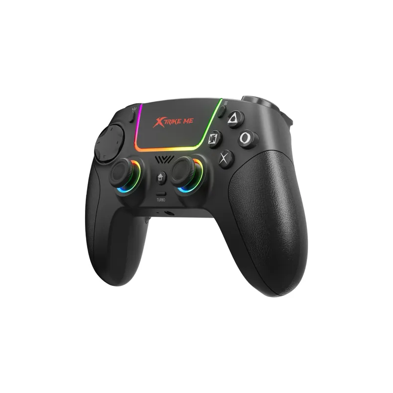 Gamepad Xtrike Me GP-53 BT 5.2 Touchpad RGB PS4 Switch PC
