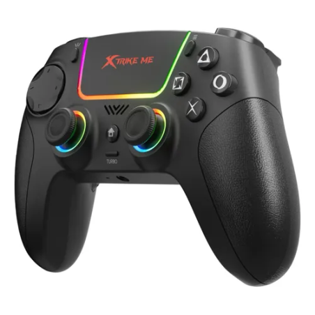 Gamepad Xtrike Me GP-53 BT 5.2 Touchpad RGB PS4 Switch PC