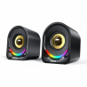 Parlantes PC LENOVO A02-W RGB 6W USB Negro