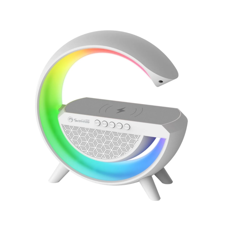 Parlante MARVO SG-302 Bluetooth RGB 5W con Carga Inalámbrica